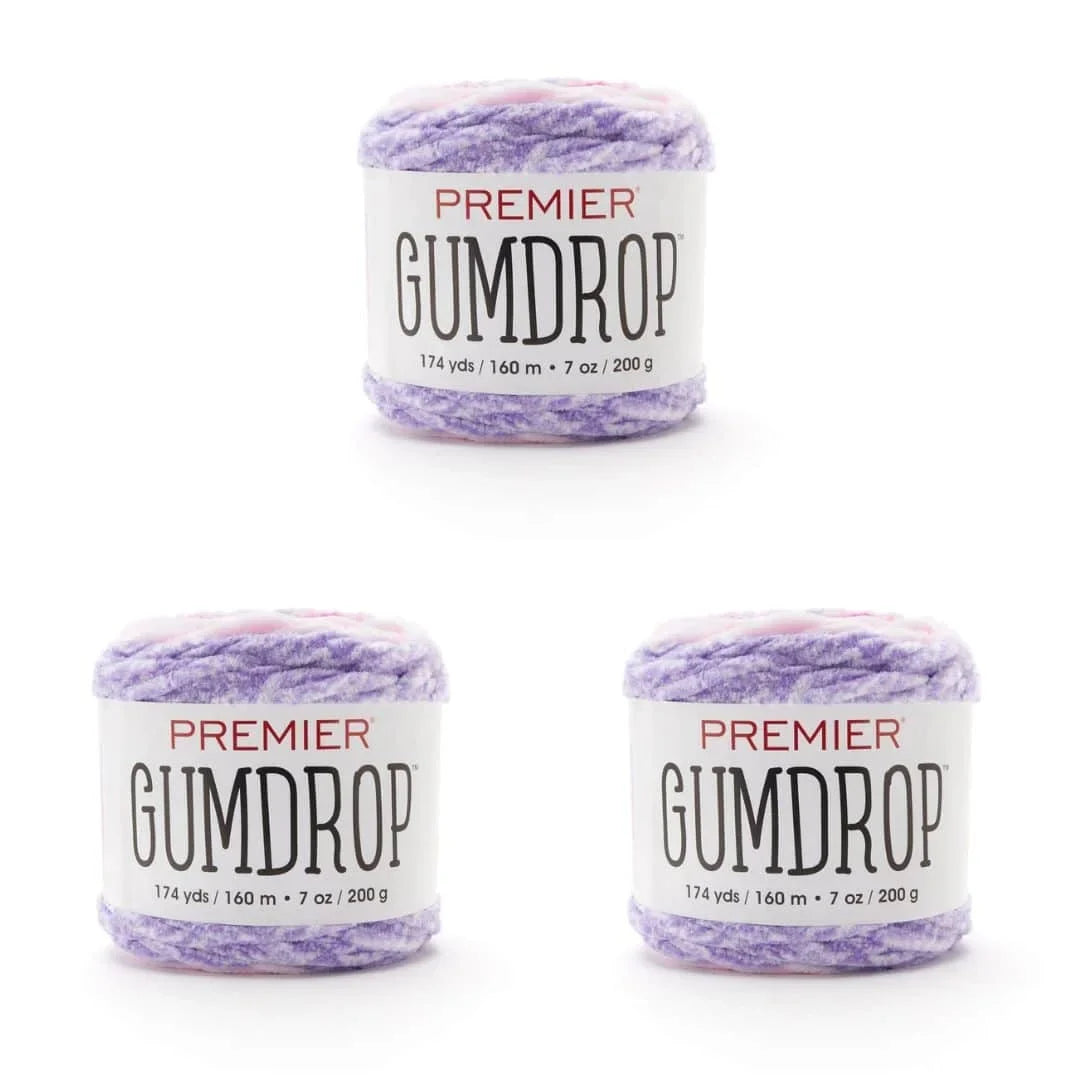 Gumdrop™ Chenille Bag of 3