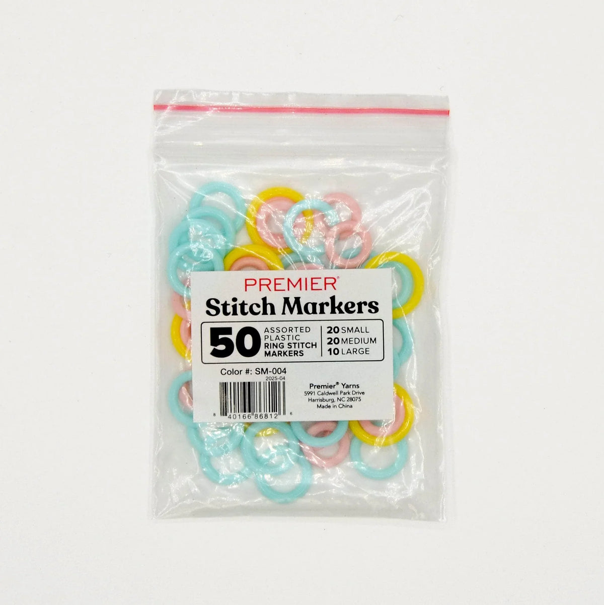 Ring Stitch Markers 50 Pack