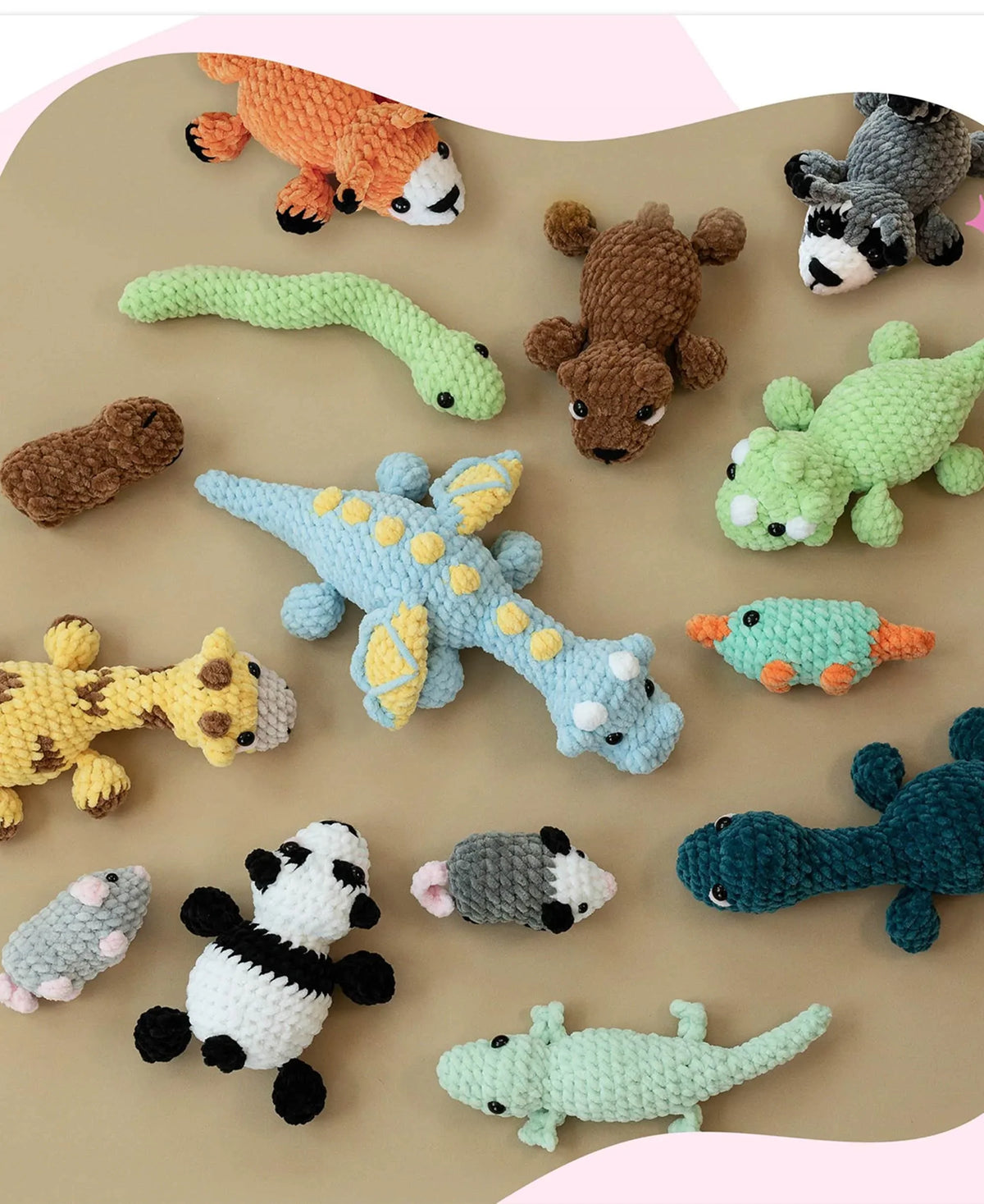 No-Sew Mini Amigurumi