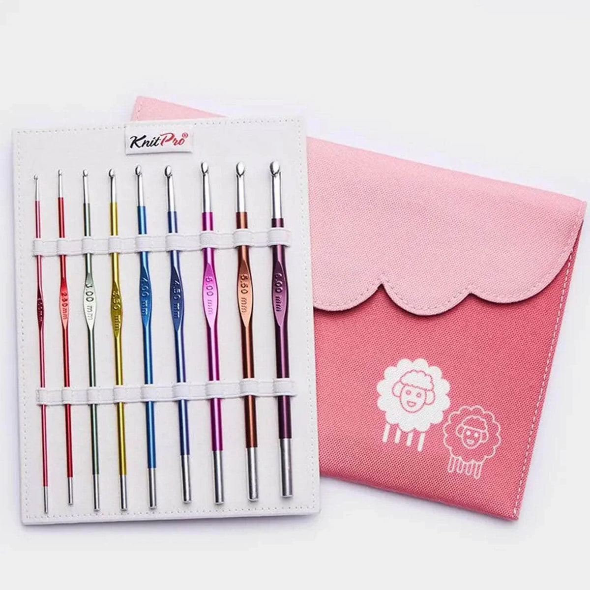 Zing Single Ended Crochet Hook Deluxe Set of 9