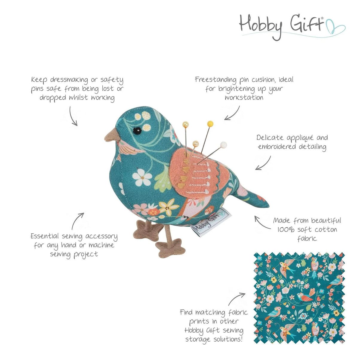 Bird Pincushion